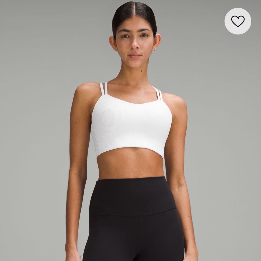 lululemon athletica White Sports Bra